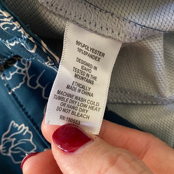 Wild Rye dark green/teal women’s shorts- size 10 - Picture 9 of 9